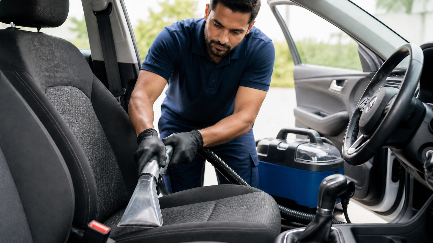 Vehicle Seat Cleaning